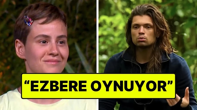 Survivor'dan Elenen Onur Alp, Lina'nın Rol Yaptığını İddia Etti