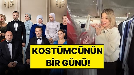 Kızılcık Şerbeti Setinde Bir Gün: Kostüm Ekibi Neler Yaptıklarını Paylaştı