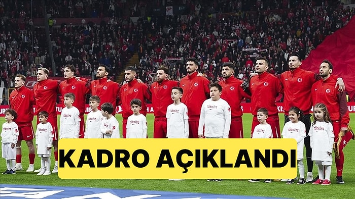 A Milli Takımın Romanya ile Oynayacağı Play-Off Maçı Öncesi Aday Kadrosu Açıklandı