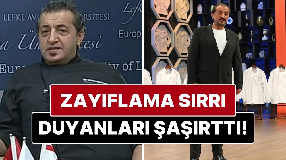 Verdiği Kilolarla Dikkat Çeken Mehmet Şef Kilo Verme Sırrını Açıkladı!