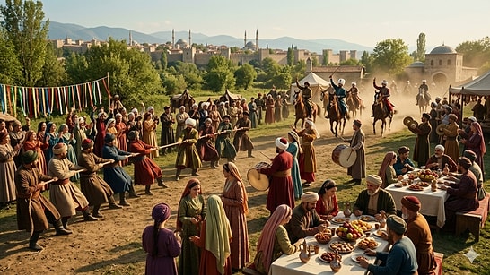 An Italian Traveler’s Account of Ramadan Bayram Customs in the 16th-Century Ottoman Empire