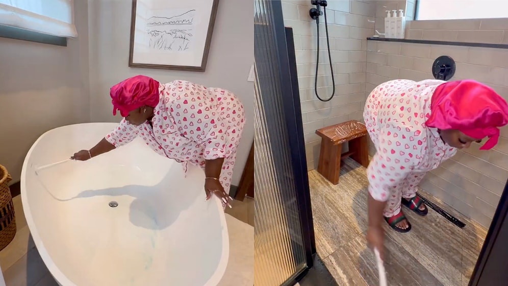 Hotel Room Deep Clean: A Woman Shows Her Extreme Sanitizing Routine Before Her Vacation Even Starts.