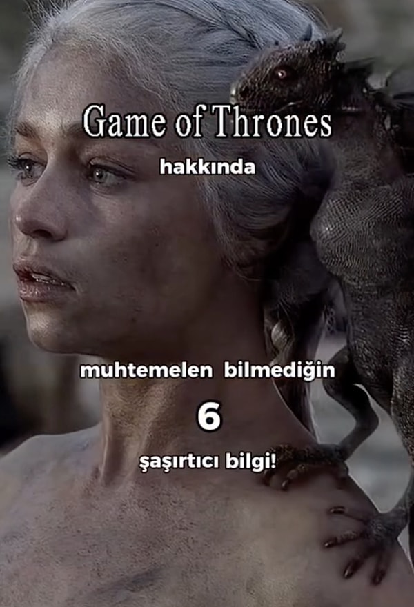 Tüm zamanların en çok konuşulan yapımlarından biri olan Game of Thrones, yıllar geçse de gündemde kalmaya devam ediyor.