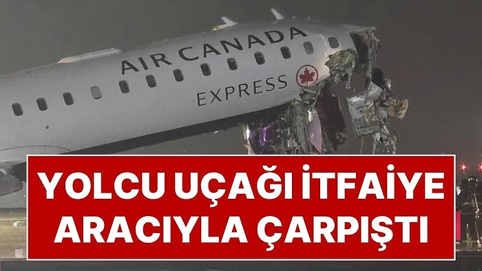 ABD’de Yolcu Uçağı ile İtfaiye Aracı Çarpıştı: Çok Sayıda Ölü ve Yaralı Var