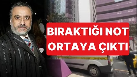 Hayatını Kaybeden Erol Köse'nin Geride Kalanlara Not Bıraktığı Ortaya Çıktı