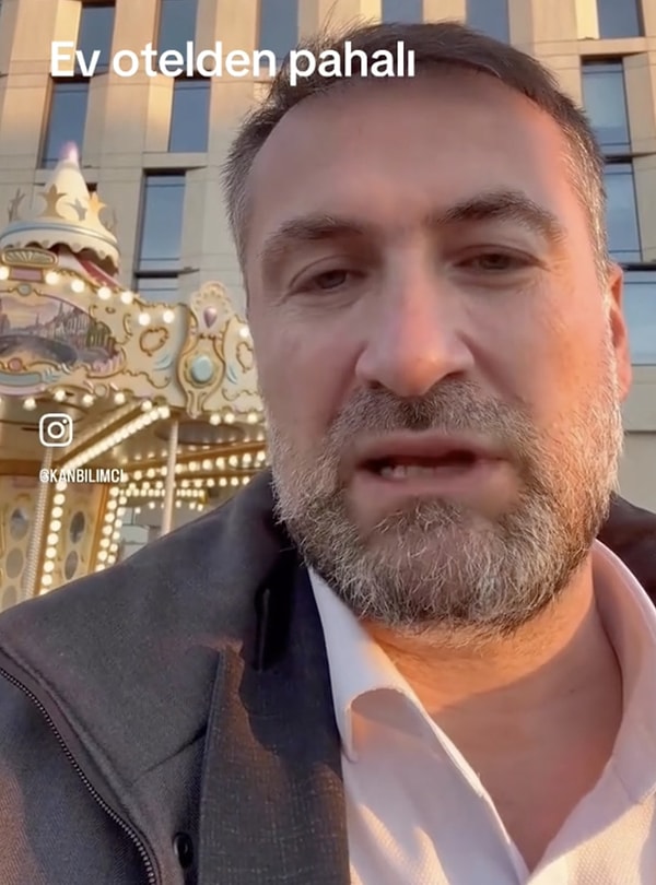 İstanbul’a yeni taşınan bir doktor, otelde yaşamanın ev kiralamaktan daha ucuz olduğunu açıkladı.