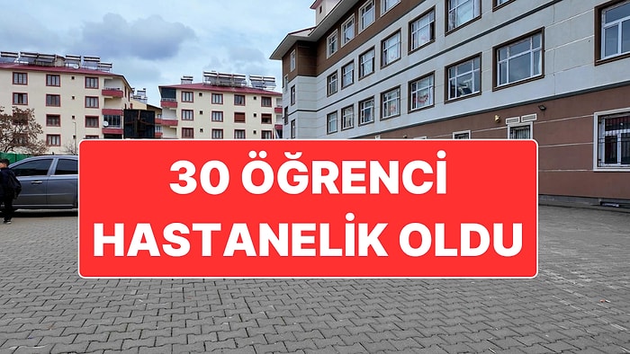Sınıfta Sıkılan Kar Spreyi Nedeniyle 30 Öğrenci Hastanelik Oldu