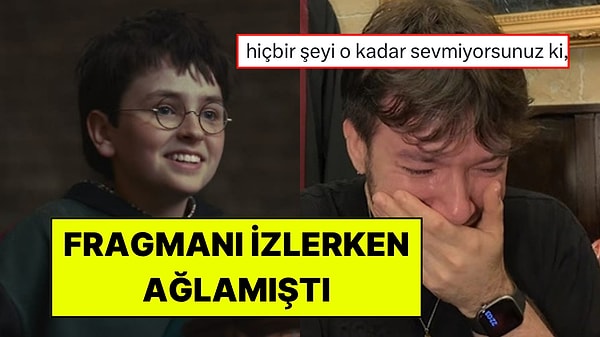 Mösyö Taha Harry Potter Dizisine Ağladığı İçin Gelen Tepkilere Sosyal Medyadan Yanıt Verdi