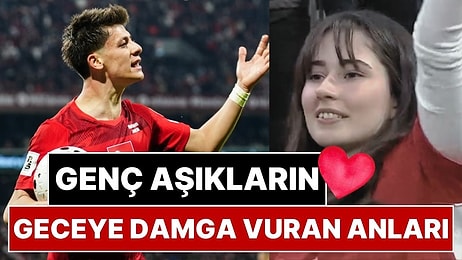 Milli Maçta 'Aşk Dolu' Anlar: Duru Nayman, Sevgilisi Arda Güler'e Kendini Gösterebilmek İçin Çok Uğraştı