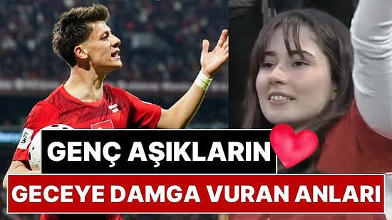 Milli Maçta 'Aşk Dolu' Anlar: Duru Nayman, Sevgilisi Arda Güler'e Kendini Gösterebilmek İçin Çok Uğraştı