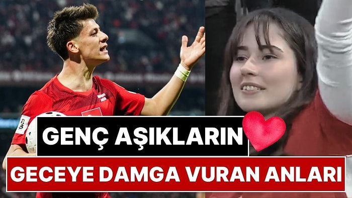Milli Maçta 'Aşk Dolu' Anlar: Duru Nayman, Sevgilisi Arda Güler'e Kendini Gösterebilmek İçin Çok Uğraştı
