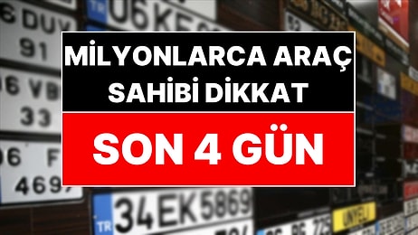 APP Plaka İçin Son 4 Gün! Normal Plaka İçin Aranan Şartlar