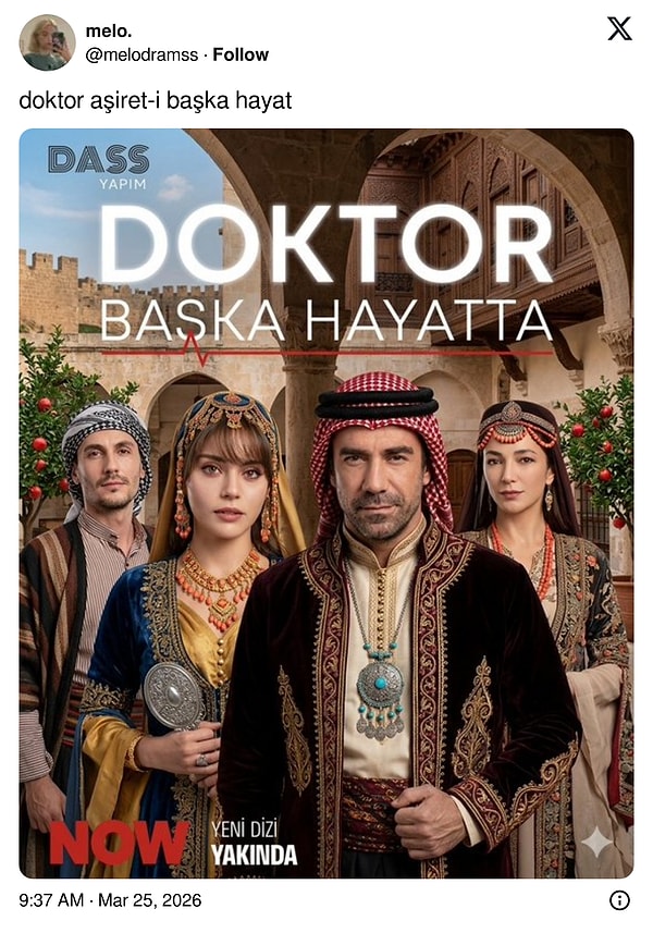 2. Aşiret doktor dizisi, denenir!