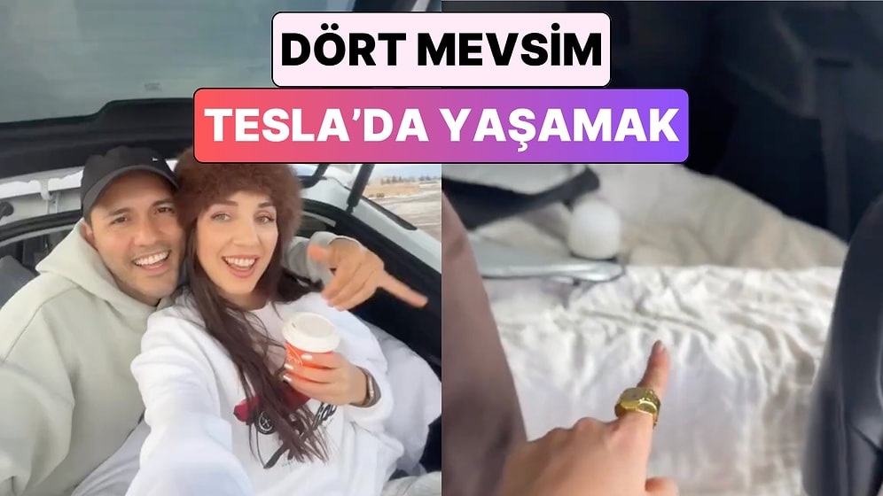 Dört Mevsim Tesla'da Yaşamaya Başlayan Çift Günlük Hayatlarında Kullandıkları Eşyaları Paylaştı
