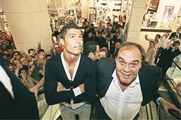Cristiano Ronaldo ve Yıldırım Demirören, Demirören AVM açılışında!