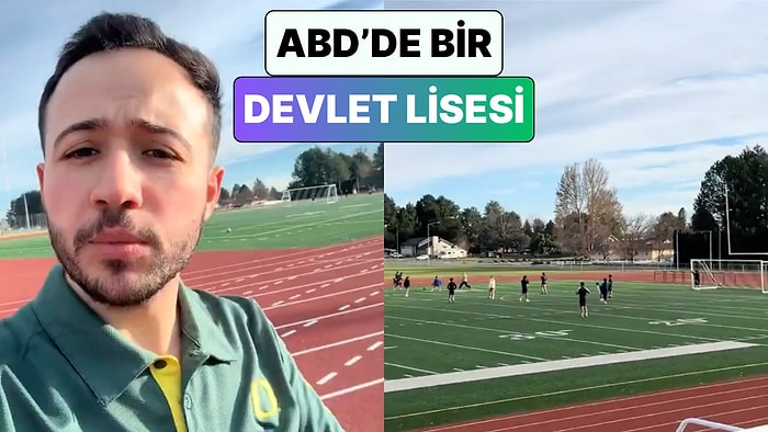ABD'de Yaşayan Bir Türk Devlet Liselerinin Spor İmkanlarını Paylaştı