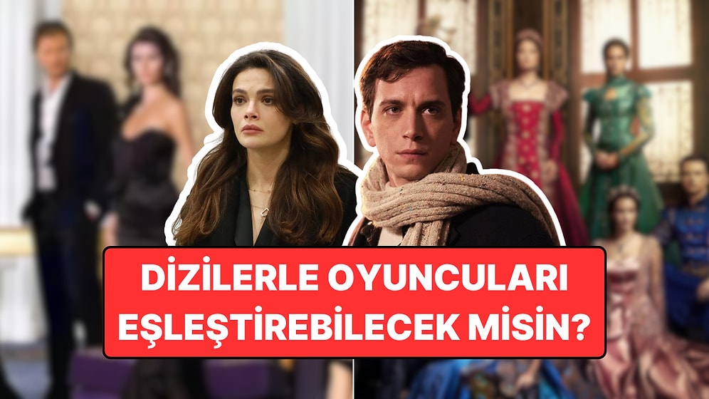 Kart Eşleme Oyunu: Dizileri ve Oyuncuları Eşle!