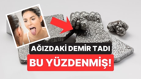 Bir Doktor, Ağızdaki Metalik Tadın Sebebini Açıkladı