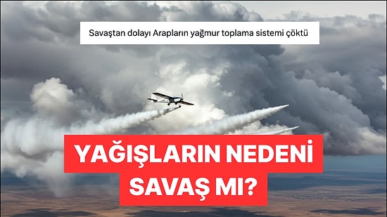 İstanbul'da 3 Gündür Devam Eden Yağmurun Nedeni ABD İran Savaşı mı?