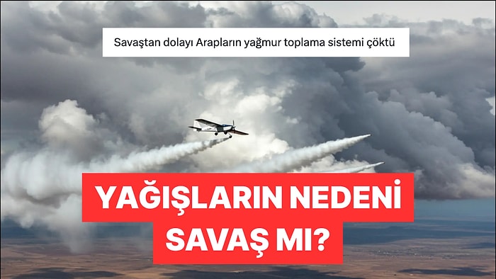 İstanbul'da 3 Gündür Devam Eden Yağmurun Nedeni ABD İran Savaşı mı?