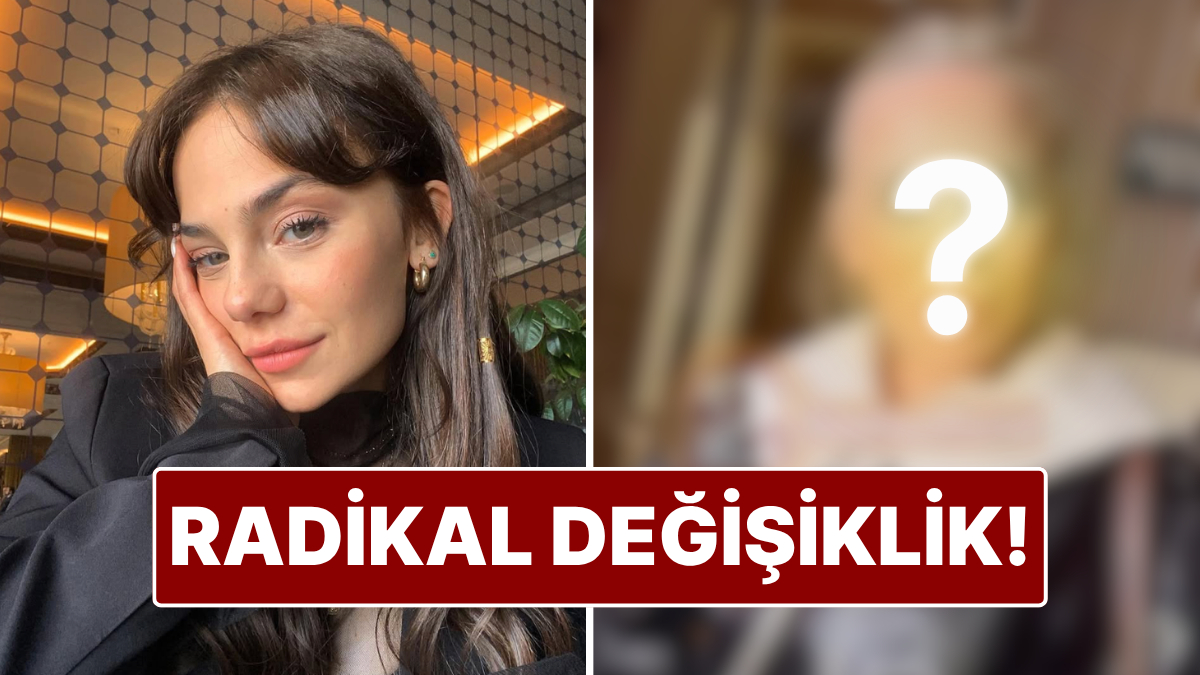 Oyuncu Bahar Şahin’den Radikal İmaj Değişikliği!