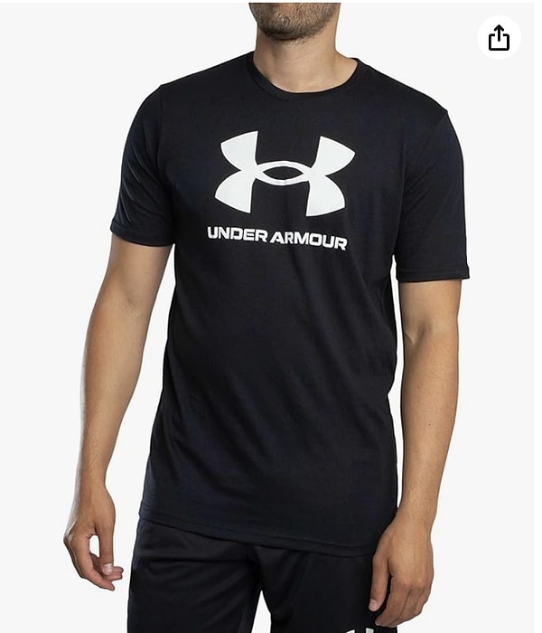 Üstelik kombinini tamamlamak isteyenler için %43 indirimle 656 TL'ye düşen UA Sportstyle logo tişört de listemizde.