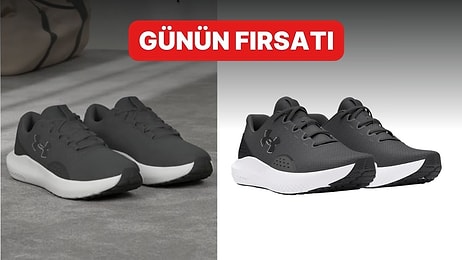 Günün Fırsatı: Çok Satanlar Listesinin Yıldızı Under Armour Charged Surge 4 Spor Ayakkabı İndirimde!