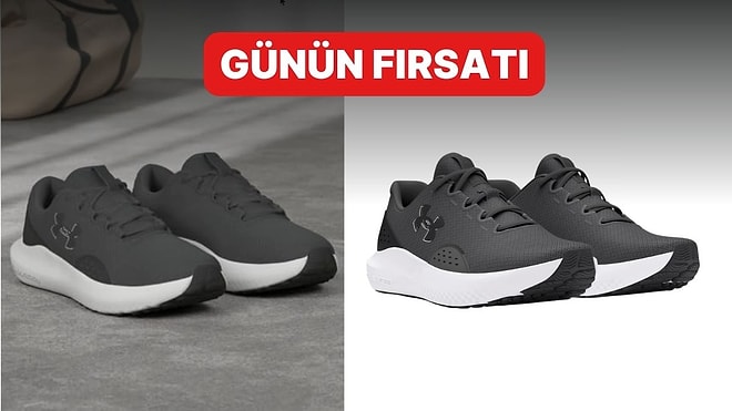 Günün Fırsatı: Çok Satanlar Listesinin Yıldızı Under Armour Charged Surge 4 Spor Ayakkabı İndirimde!
