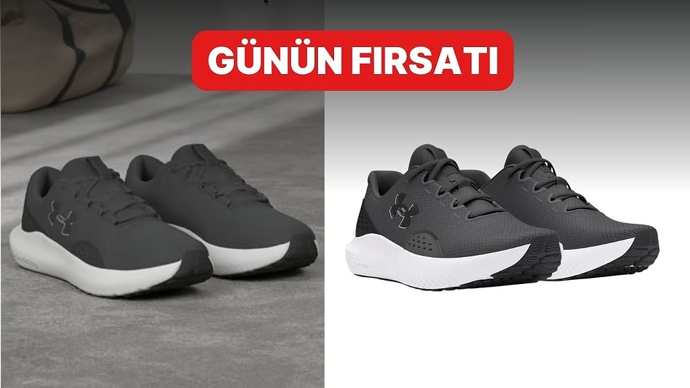 Günün Fırsatı: Çok Satanlar Listesinin Yıldızı Under Armour Charged Surge 4 Spor Ayakkabı İndirimde!