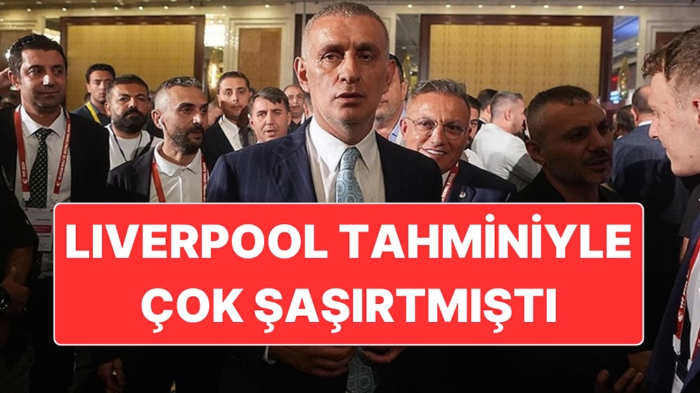 TFF Başkanı İbrahim Hacıosmanoğlu’ndan Yine Çok İddialı Açıklama