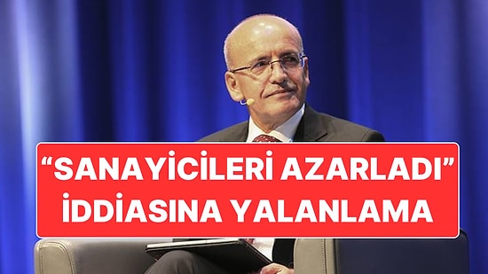 Hazine ve Maliye Bakanlığı, Mehmet Şimşek’in Sanayicileri Azarladığı İddiasını Yalanlandı