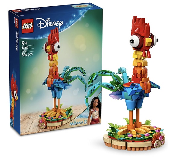 LEGO ile Moana dünyasına yolculuk: Heihei Figürü!