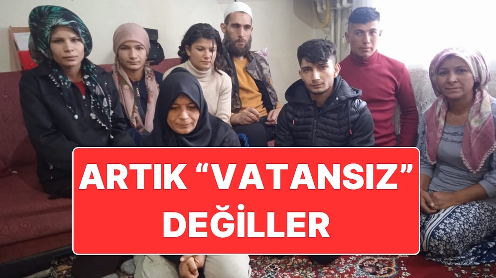 Afyon’da Yaşayan 8 Kişilik Ailenin 20 Yıllık “Vatansızlık” Davası Sonuçlandı