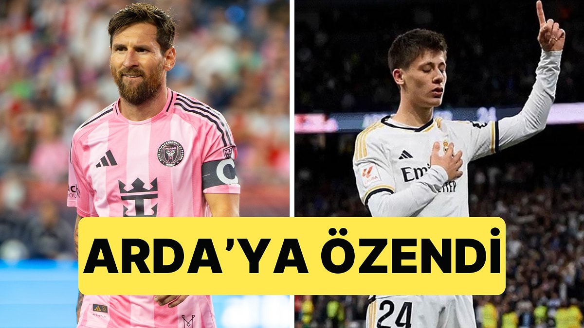 Lionel Messi, Arda Güler'in Orta Sahadan Attığı Gole Özenerek Şansını Denedi