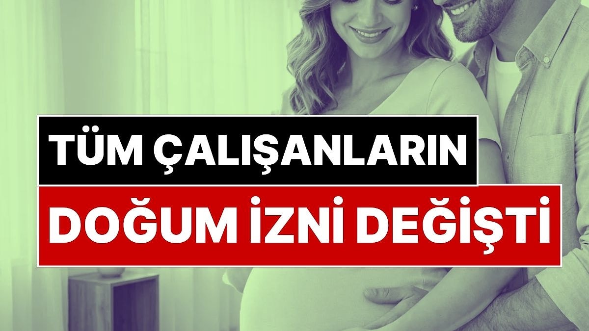 Hem Memurların Hem de İşçilerin Beklediği Haber Geldi: Doğum İzni Süresi Değişti
