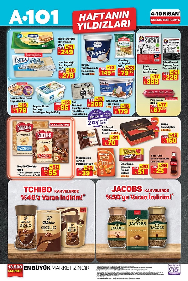 Torku Tam Yağlı Tost Peyniri 600 gr 249 TL