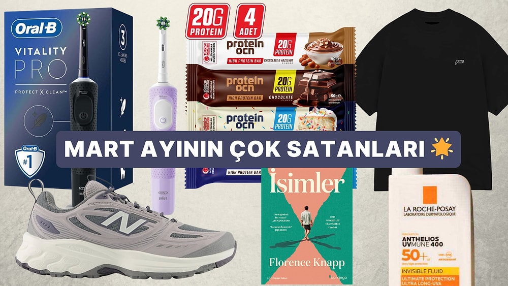 Mart Ayının En Çok Sevilen ve Satılan Fırsatları