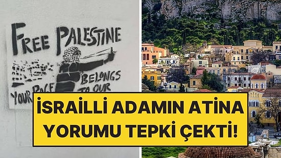 İsrailli Turistin AntiSemitizm Eleştirisine Yunan Halkından Sert Yanıt: "Siyonistler Burada İstenmiyorsunuz."