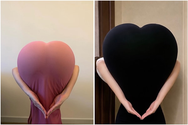 İşte Japonya’da son günlere damga vuran akım: Vücut hatlarıyla kalp yapma akımı!