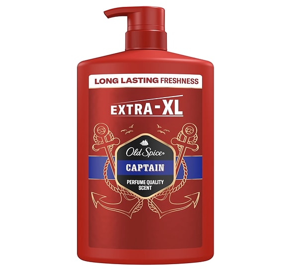 Ekstra ferahlık: Old Spice Captain Duş Jeli!