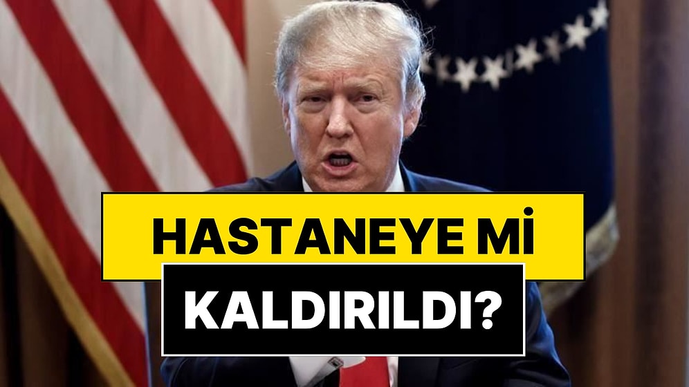 Trump'a Ne Oldu? Beyaz Saray Açıklama Yaptı