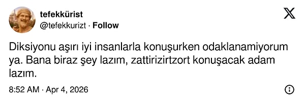 Otomatik olarak kendi diksiyonumuza da bir ayar geliyor.
