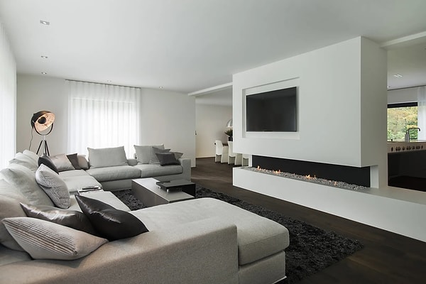 Beyaz her zaman ferahlık ve temizlik hissi veriyor.