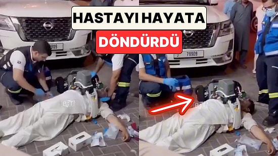 Dubai'de Kalp Krizi Geçiren Bir Adam Kalp Masajı Cihazıyla Yapılan İlkyardım Sayesinde Hayata Döndü