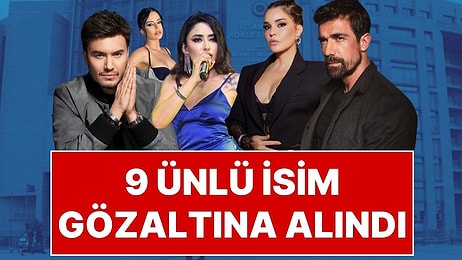 Simge Sağın, Melek Mosso, Mustafa Ceceli, İbrahim Çelikkol: Ünlülere Yeni Operasyon, Çok Sayıda Gözaltı Var!