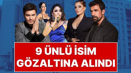 Simge Sağın, Melek Mosso, Mustafa Ceceli, İbrahim Çelikkol: Ünlülere Yeni Operasyon, Çok Sayıda Gözaltı Var!