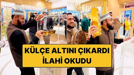 Celal Karatüre Bir Kuyumcuda Fanustan Kimsenin Çıkaramadığı Külçe Altını Çıkardı