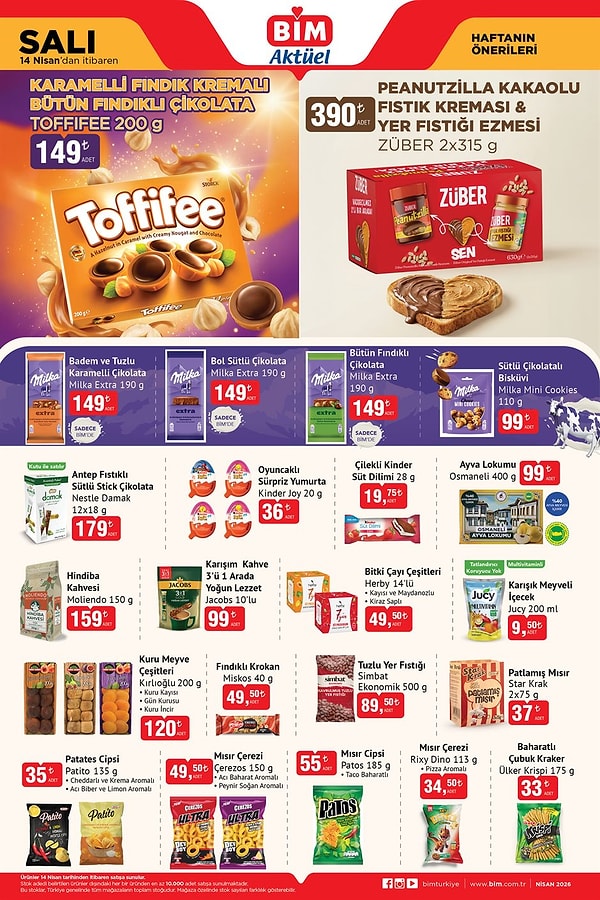 Toffifee Karamelli Fındık Kremalı Bütün Fındıklı Çikolata 200 gr 149 TL