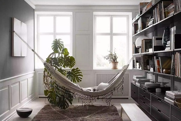 Son olarak, kendini hamağın huzuruna bırak.