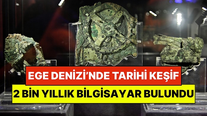 Ege Denizi'nin Dibinde 2 Bin Yıllık Bilgisayar Bulundu: Sırrı Hala Çözülemedi